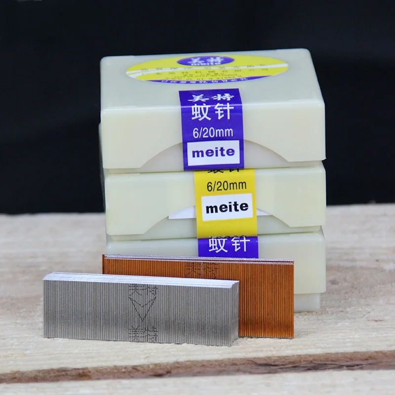 

23GA 10000 шт. 6-30 мм гвозди от комаров из нержавеющей стали для модели P630 P622 степлер прямые гвозди Диаметр 0,63 мм