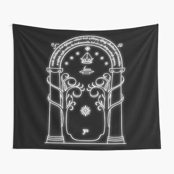 

Дверной гобеленовый коврик Mine Of Moria, полотенце для йоги, для спальни, для путешествий, с рисунком, украшение для стен