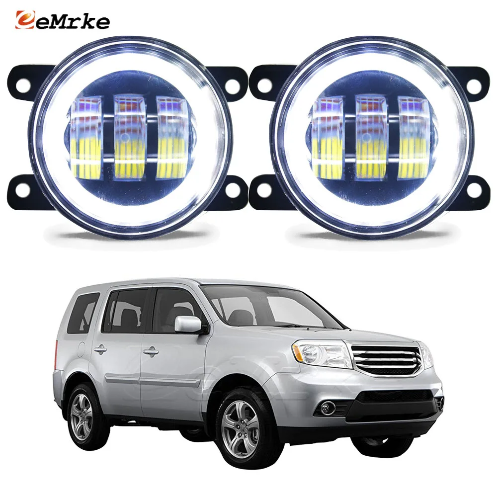 Светодиодные противотуманные фары PTF 30 Вт/прозрачные линзы для Honda Pilot YF II 2012 2013 2014