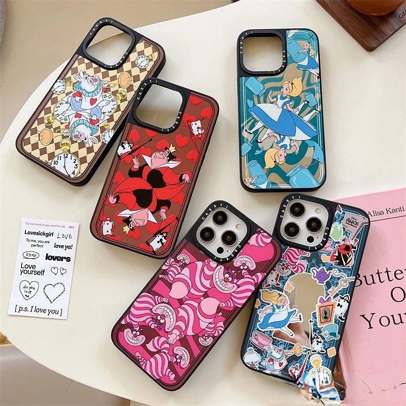 

CASETIFY Disney Alice In Wonderland Phone Cases For iPhone 14/13/12/11/X/XR/XS 14/13/12/11 Pro Max XS MAX Shockproof Soft Cover