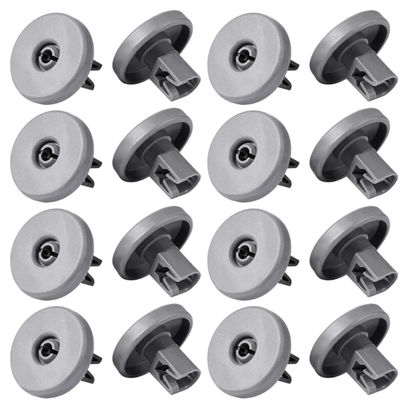

Basket Rollers for Dishwasher,Dishwasher Wheels Lower Basket Wheels for AEG Electrolux FAVORIT Zanussi Dishwasher Wheels Gray