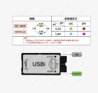 Фото Эмулятор USBi/ADI/ADAU1701 ADAU1452 ADAU1761 A2B №4