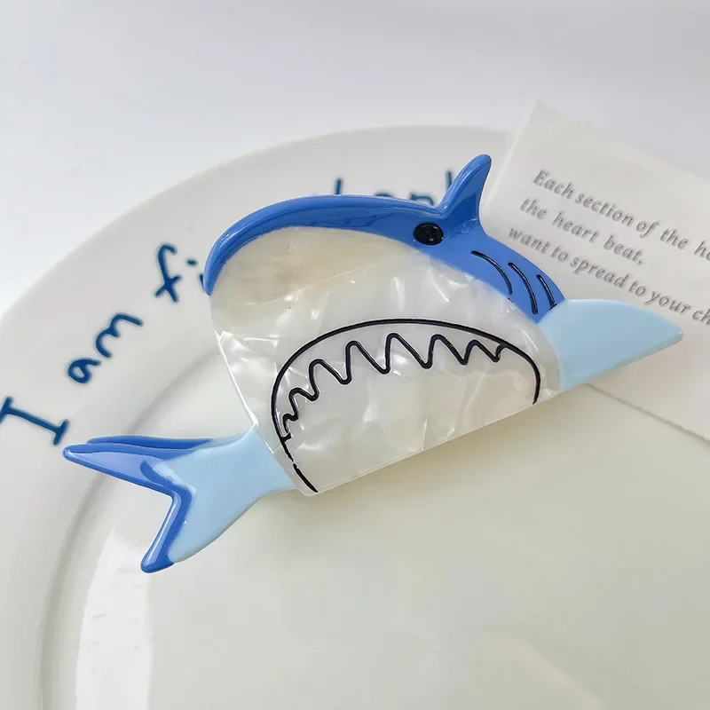 Симпатичные заколки для волос YHJ в виде животных новейшие стили ацетатные