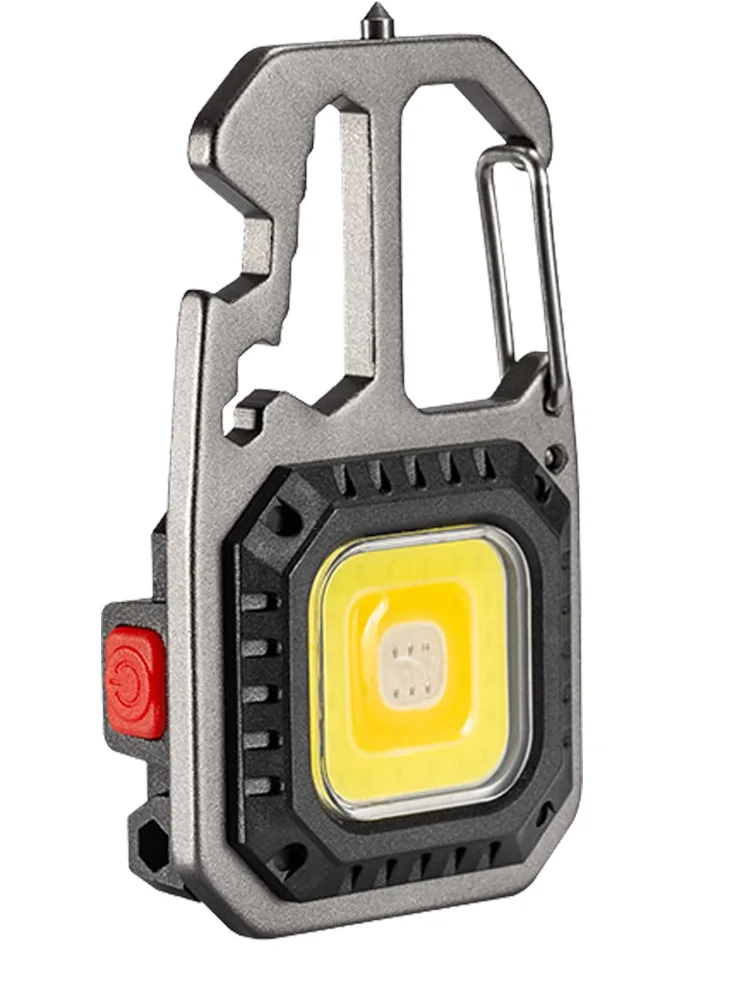 

Pocket Flashlight 500 Lumens Bright Mini Flashlight Keychain Portable USB Rechargeable Pocket Lights With 7 Modes Keychain