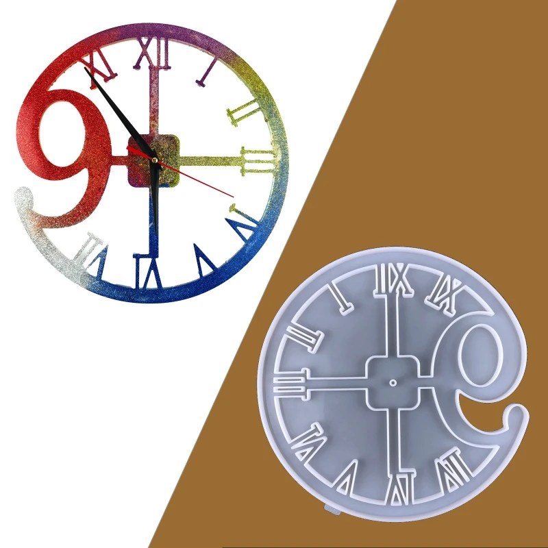 

Clock Resin Molds for Resin Large Round Shape Silicone Molds Epoxy Molds for Resin Handmade DIY Jewelry Making