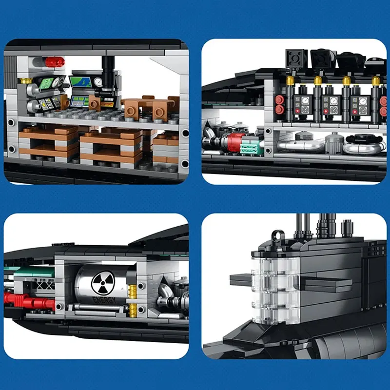 Большой Военный Тип 094 Стратегические Ядерные Подводные Лодки Строительные
