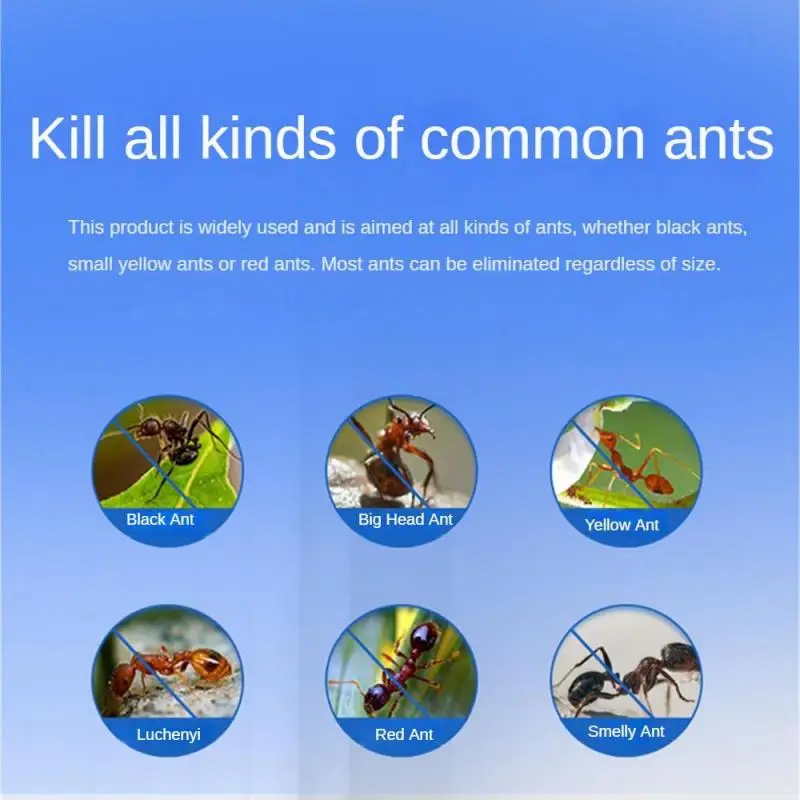 100 шт. гранулы для тараканов порошок сильный инсектицид убийца приманка клей