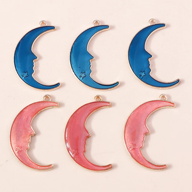 20 шт. шармы Арбnora полумесяц цинковый сплав