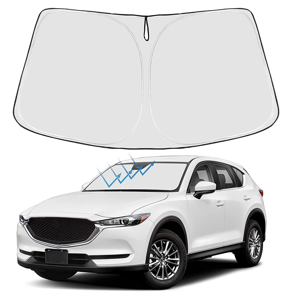 

Car Windshield Sun Shade Cover Sunshade Visor For Mazda CX5 CX 5 2017 2018 2019 2020 2021 2022 2023 Accessories