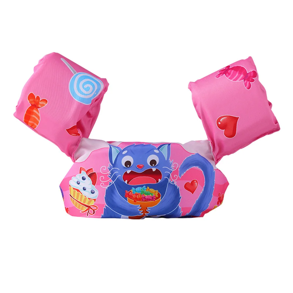 Детский спасательный купальник с мультяшным рисунком защитный пенопластовый