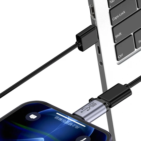 Адаптер к Micro USB Type-C «мама» к разъему конвертера Micro USB «папа» поддерживает зарядку адаптера из сплава для данных