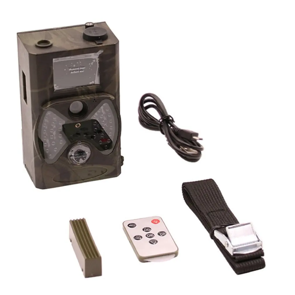 

Trail Hunting Camera Scouting 1080P 12MP 16MP Infrared Cameras Night Vision Outdoor Hunter Cam Solar Panel Charger