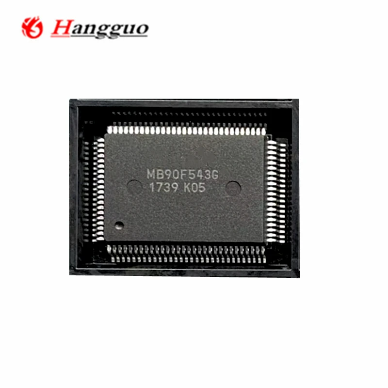 

2PCS/LOT Origina MB90F543GS MB90F543 MB90F543G QFP-100 Chip