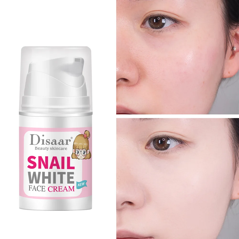 

60ml Snail Face Cream Shrink Pore Remove Dark Spots Acne Whitening Face Care Moisturizing Anti-Aging Firming Skin Care Cosmetics