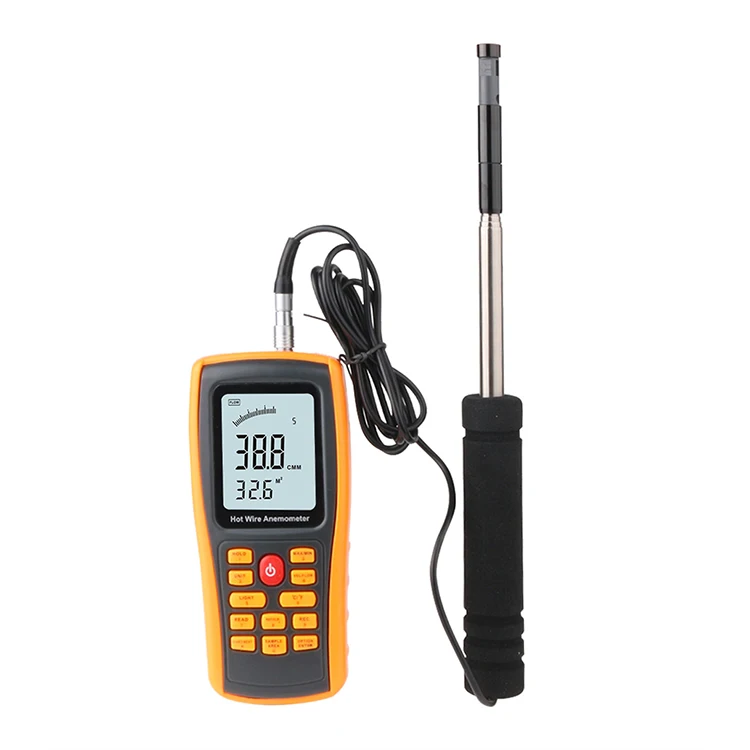 

Marine BENETECH GM8903 Multifunction meter USB velocity temperature Air Flow wind speed Anemometer