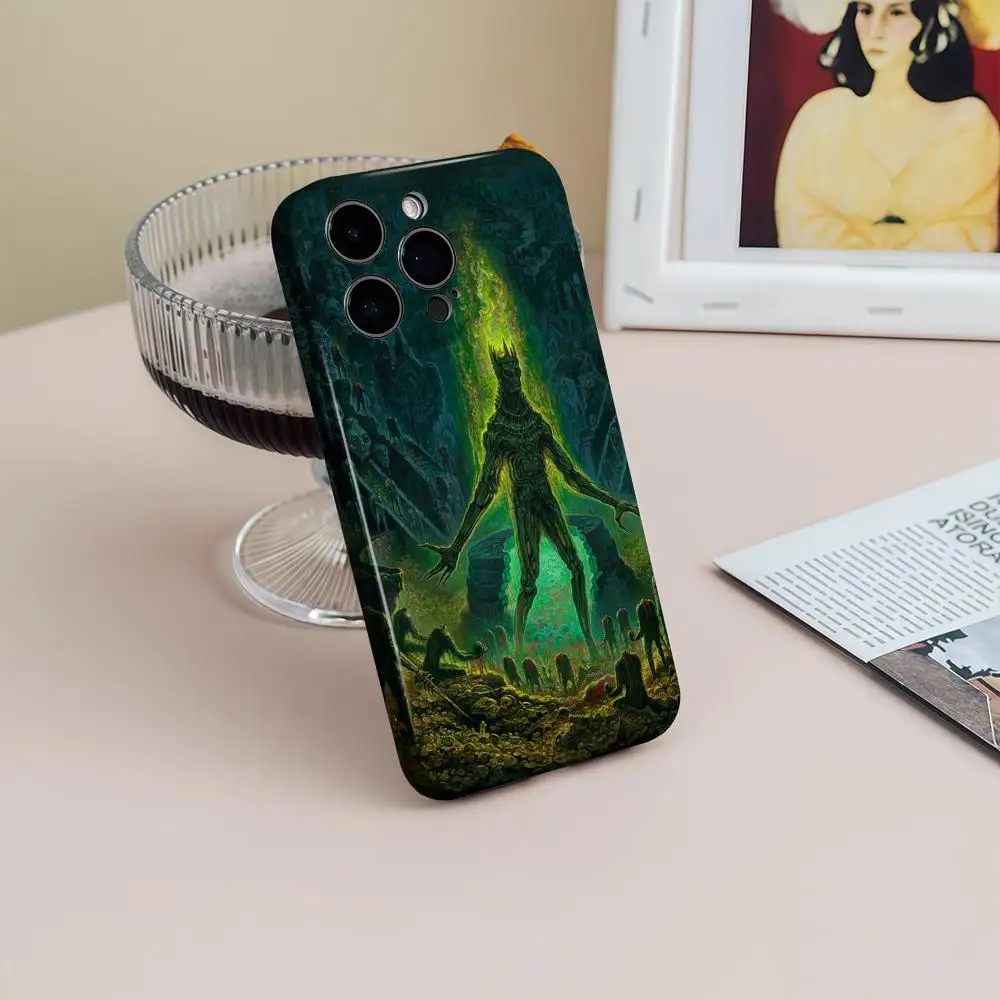 Фото Чехол для телефона S-Shadow Of Intent для iPhone 17 16 15 14 13 12 11 Plus Pro Max Mini, глянцевый, HD, жесткий, с защитной пленкой №2