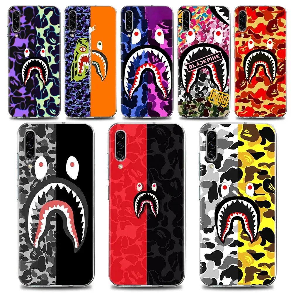 

Phone Case for Samsung A02 A10 A20e A30 A40 A50 A70 Note 8 9 10 20 Plus Lite Ultra 5G TPU Case Cover Ritch A-Bath-B-BAPE