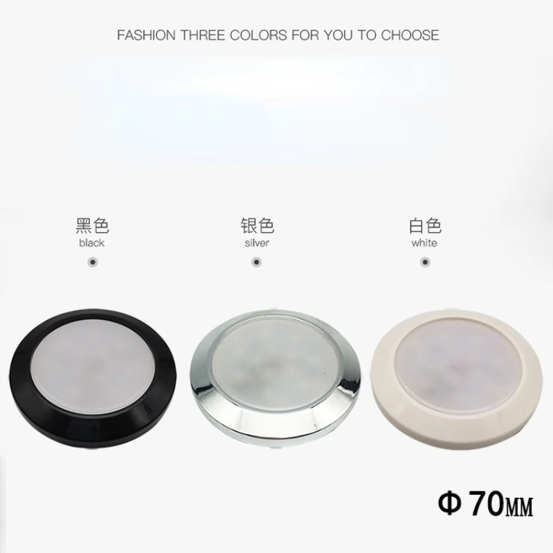 

RV Boat LED Ceiling Light Surface Mount 12V 24V Camper Van Travel Trailer Truck Car Cabinet Kitchen Galley Downlight 4pcs/pack