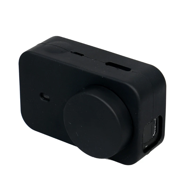 Мягкий силиконовый чехол с защитной крышкой для объектива камеры 4K