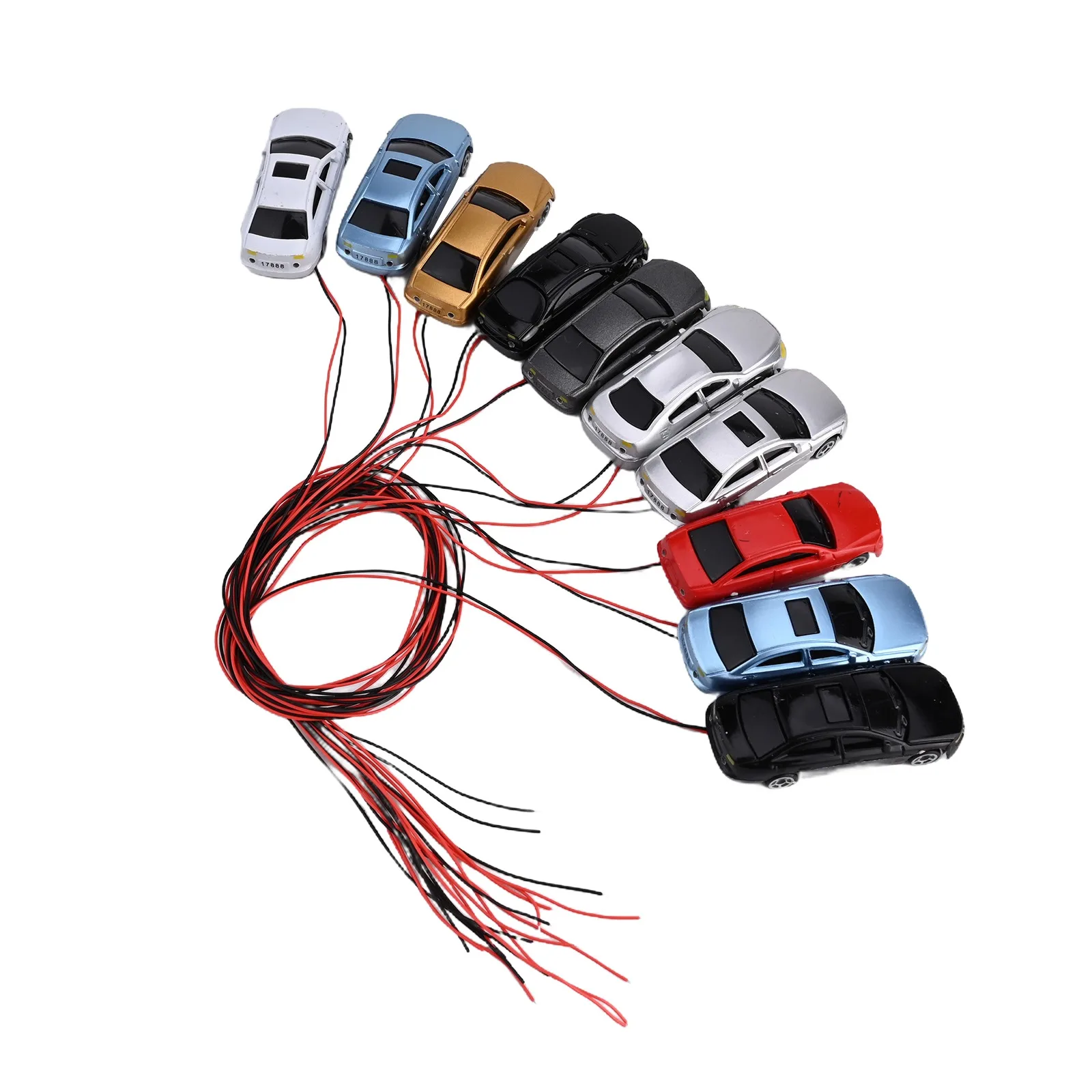Модель поезда автомобиля Поезд Случайный стиль Игрушки с проволоками и