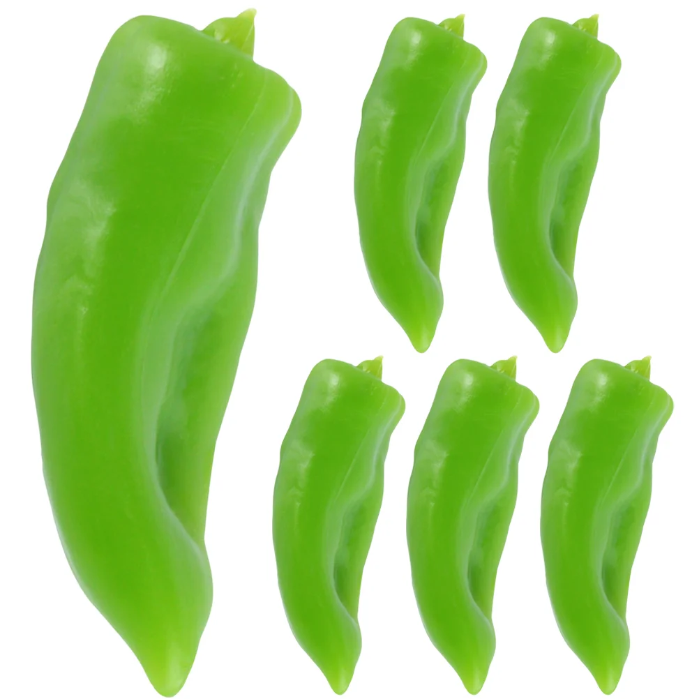 

Artificial Peppers Vegetables Chili Mini Pepper Home Fake Accessories Decoration Lifelike Miniature Simulation Realistic Decor