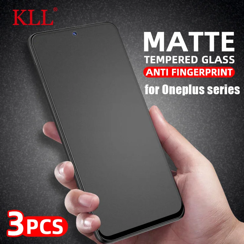 

1-3pcs Matte Screen Protector for One Plus 10T 10R 9 9RT 8T 7T Ace 2V Pro Frosted Glass for Nord N300 2T CE 2 3 Lite N200 N100