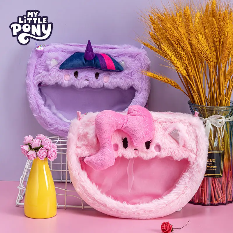 Kawaii My Little Pony набор сумок на плечо Pinkie Pie Starlight Glimmer сумка через детская плюшевая для