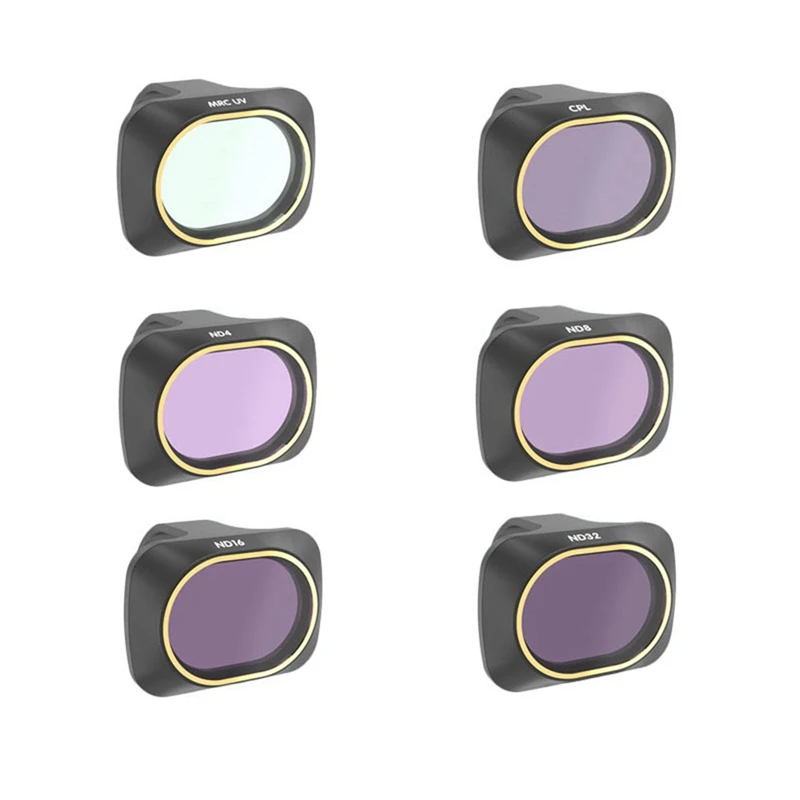 Фильтр для дрона DJI Mavic Mini 1/2/SE/2 SE/4K набор фильтров ND UV CPL аксессуары серии
