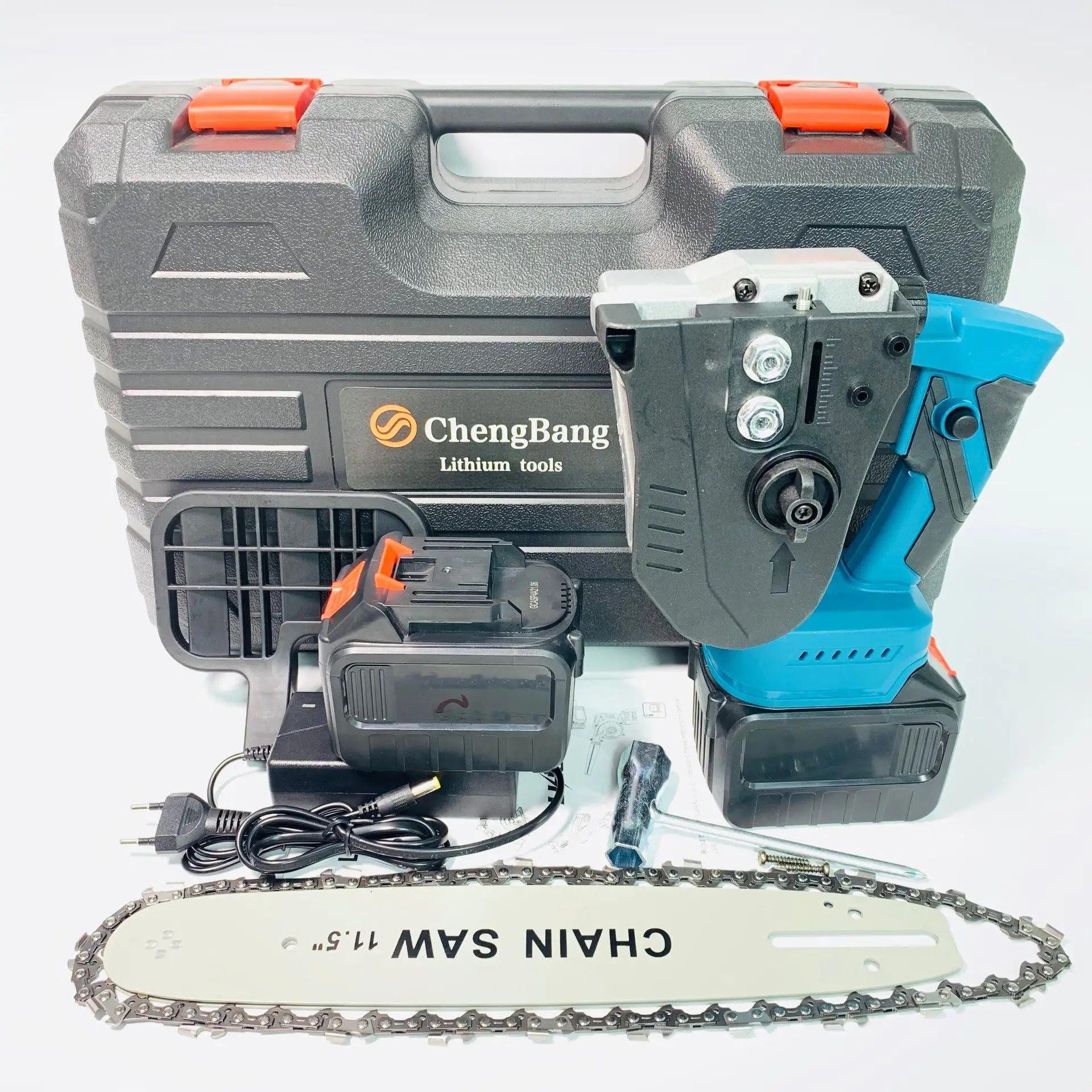 Бесщеточная Электрическая цепная пила singleoverseas с литиевым фонариком флисовая 8