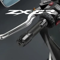 motorcycle aluminium grips hand pedal bike scooter handlebar for kawasaki zx 6r 2000 2004 2019 2020 zx6r 636 2007 2018