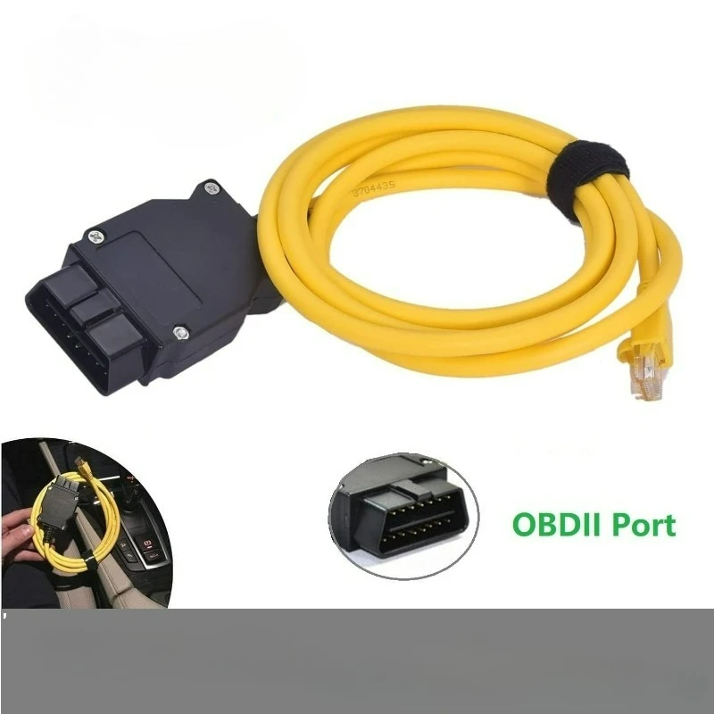 Фото Диагностический кабель для автомобилей серии F - интерфейс Ethernet-OBD2 с разъемом ICOM №2