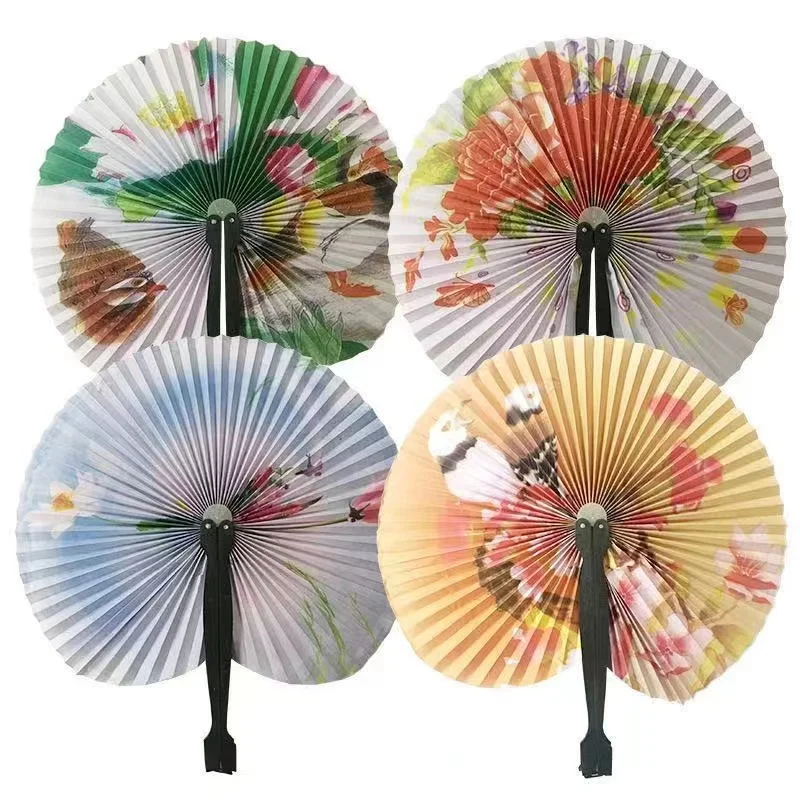 

6PCS Summer Mosquito Repellent Cooling Cartoon Children's Hand Fan Kids Birthday Wedding Party Gift Baby Shower Decoration 2022