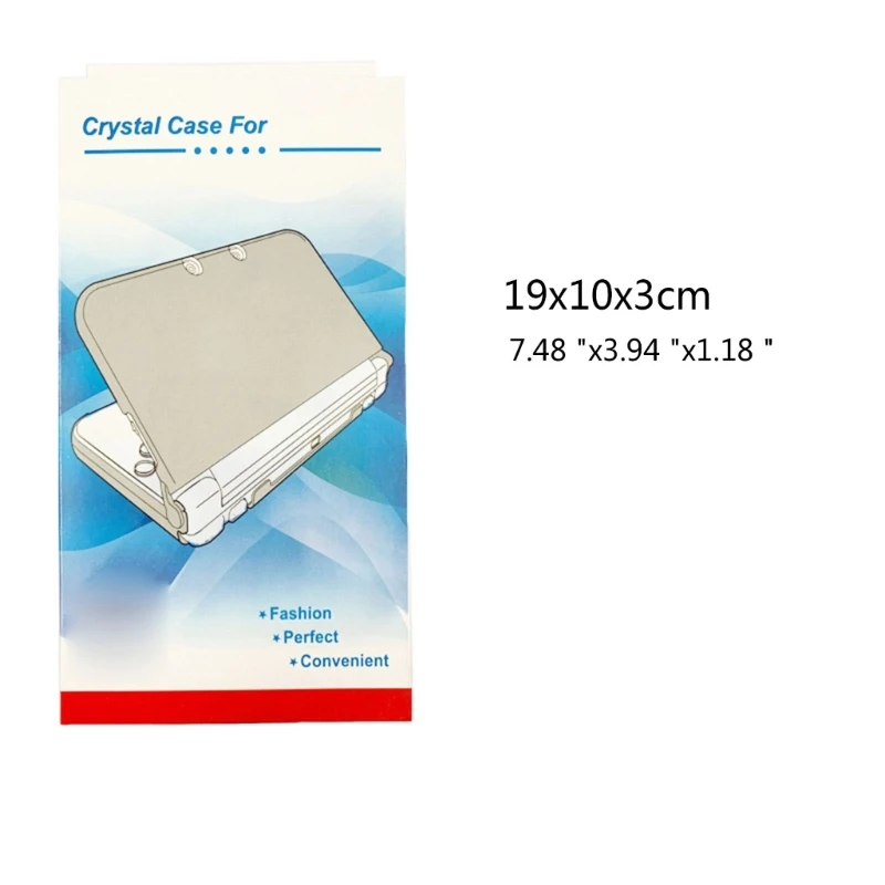 Пластиковый чехол для 3DS XL LL/нового кожного чехла