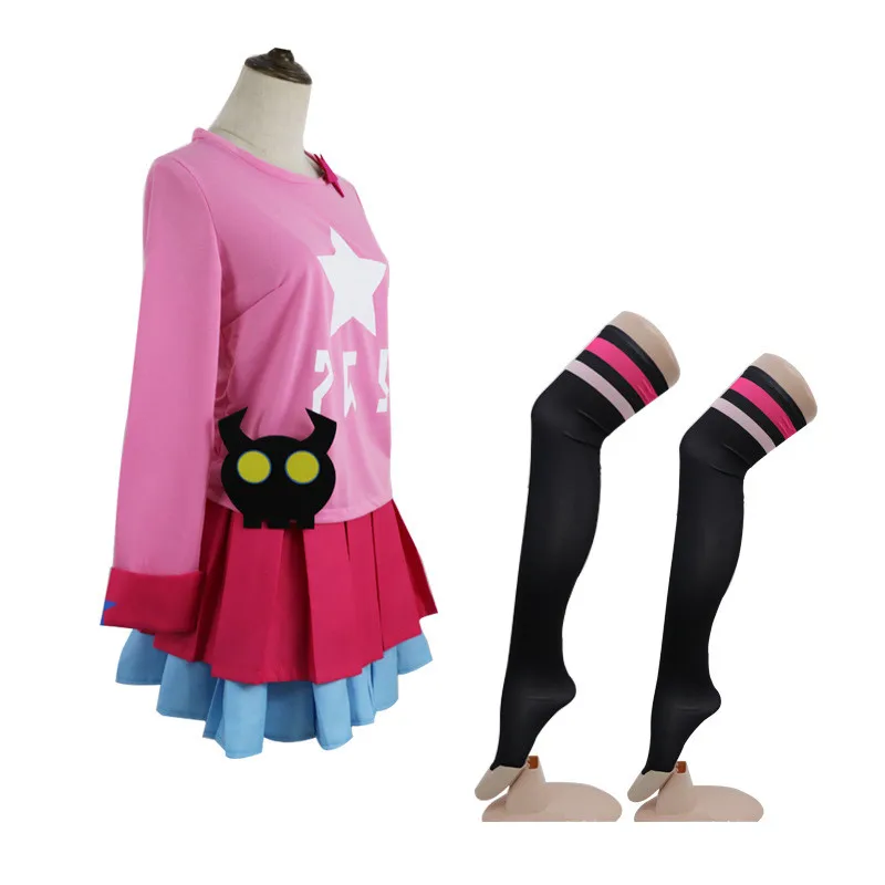 Аниме Харадзюку милая Косплей мир аоту ежедневная женская розовая одежда юбка