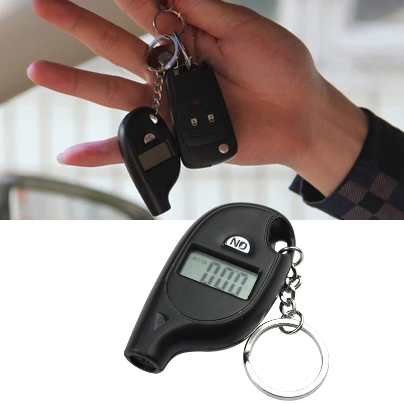 Цифровой манометр для шин мини-измеритель давления в шинах с ЖК-дисплеем