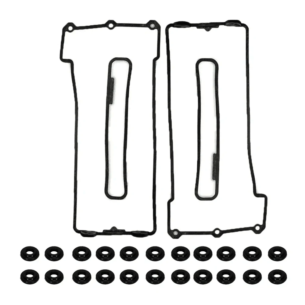 Для BMW E31 E32 E34 E38 1993-1998 прокладка крышки клапана L + R 22 шайбы OE #11129069872 11129069871 11121437395