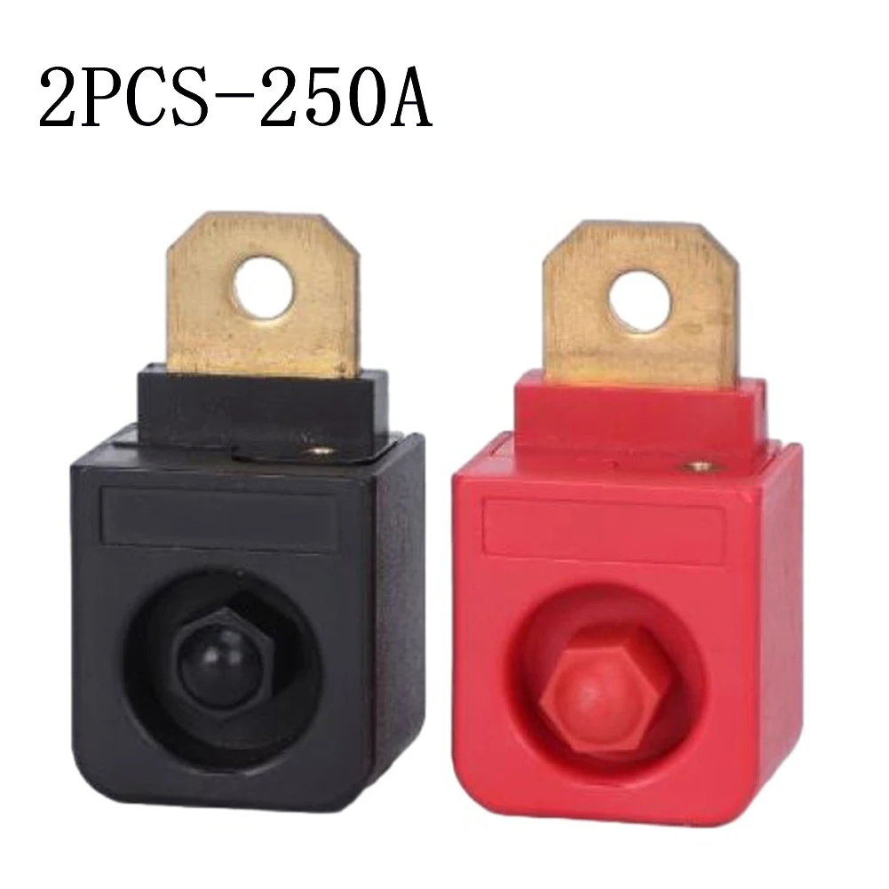 

2pcs Lithium Battery Terminal Full Copper Terminal High Current Square Terminal For Solar Energy Lithium Battery Energy Storage