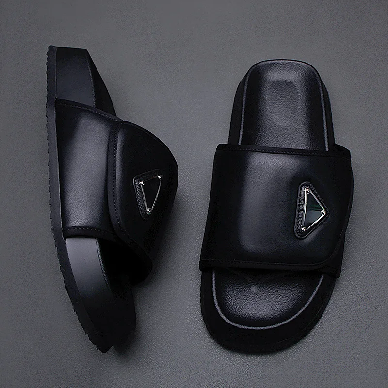 Мужские пляжные туфли мягкая подошва повседневная обувь из воловьей кожи