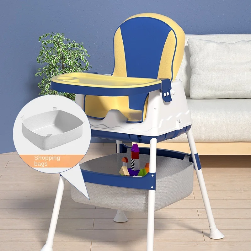 0-36Months Baby Dining Chair Eat Foldable Portable Home Baby Learning Chair Children's Multi-functional Dining Table Chair Seat