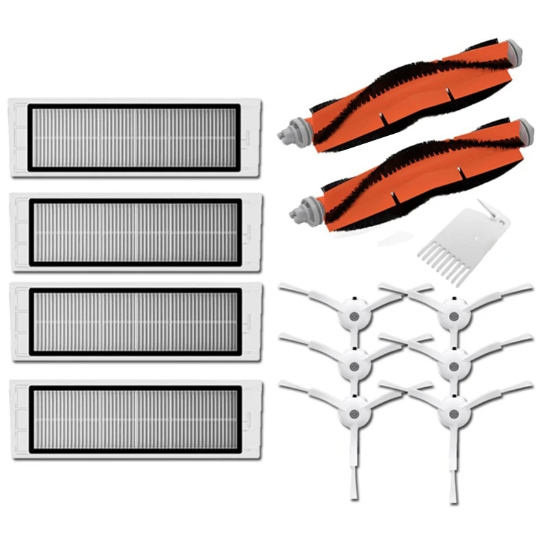 

For Xiaomi Roborock S50 S51 S5 Accessories Robot Vacuum Cleaner Parts Washable HEPA Filter Main Brush Side Brush