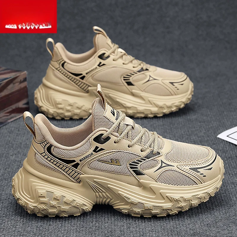 Популярная мужская обувь Warrior осенняя повседневная для папы универсальная