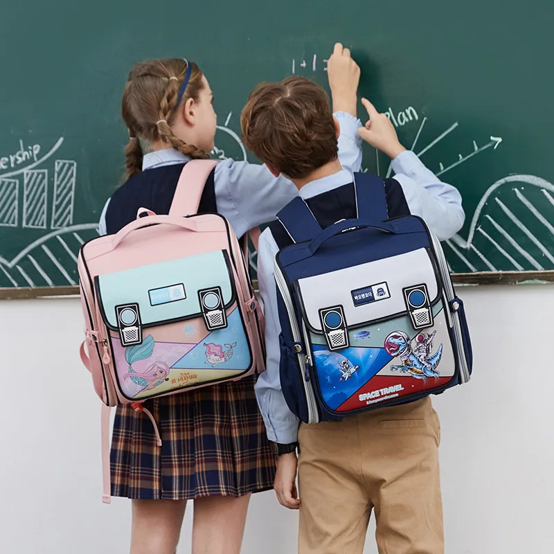 Top Quality Waterproof Children's Backpack Boys Girls Primary Schoolbag Grade 1-3 School Bags Infantil Kids Backpack Mochila
