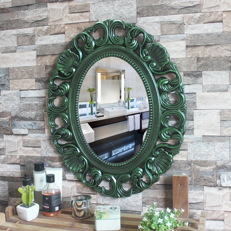 Wall Mirror Aesthetic Full Length Body Living Room Wavy Vintage Mirror Round Big Shower Irregular Wandspiegel Home Design Gift images - 6