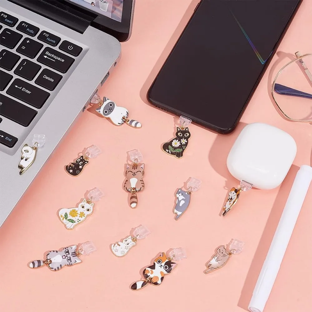 12 шт. заглушки от пыли с портом USB Type-C для мобильного телефона
