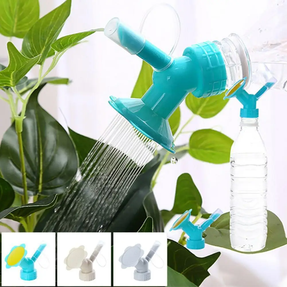 

Garden 2 In 1 Home Flower Water Sprinkler Nozzle Bottle Watering Sprinkler Potted Plant Beverage Bottle Sprinkler 4 Colors Home