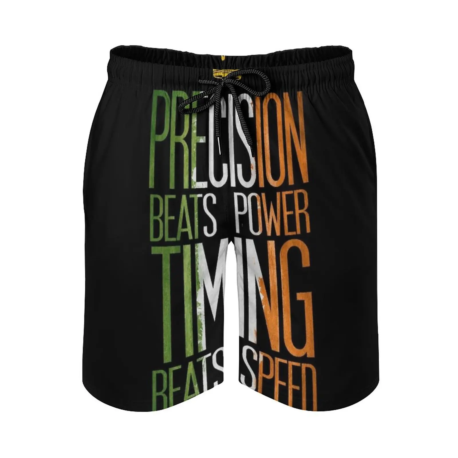 

Precision Strength And Timing Speed New Mens Swim Shorts Quick Dry Beach Board Swimwear Fashion Volley Shorts Precision Speed