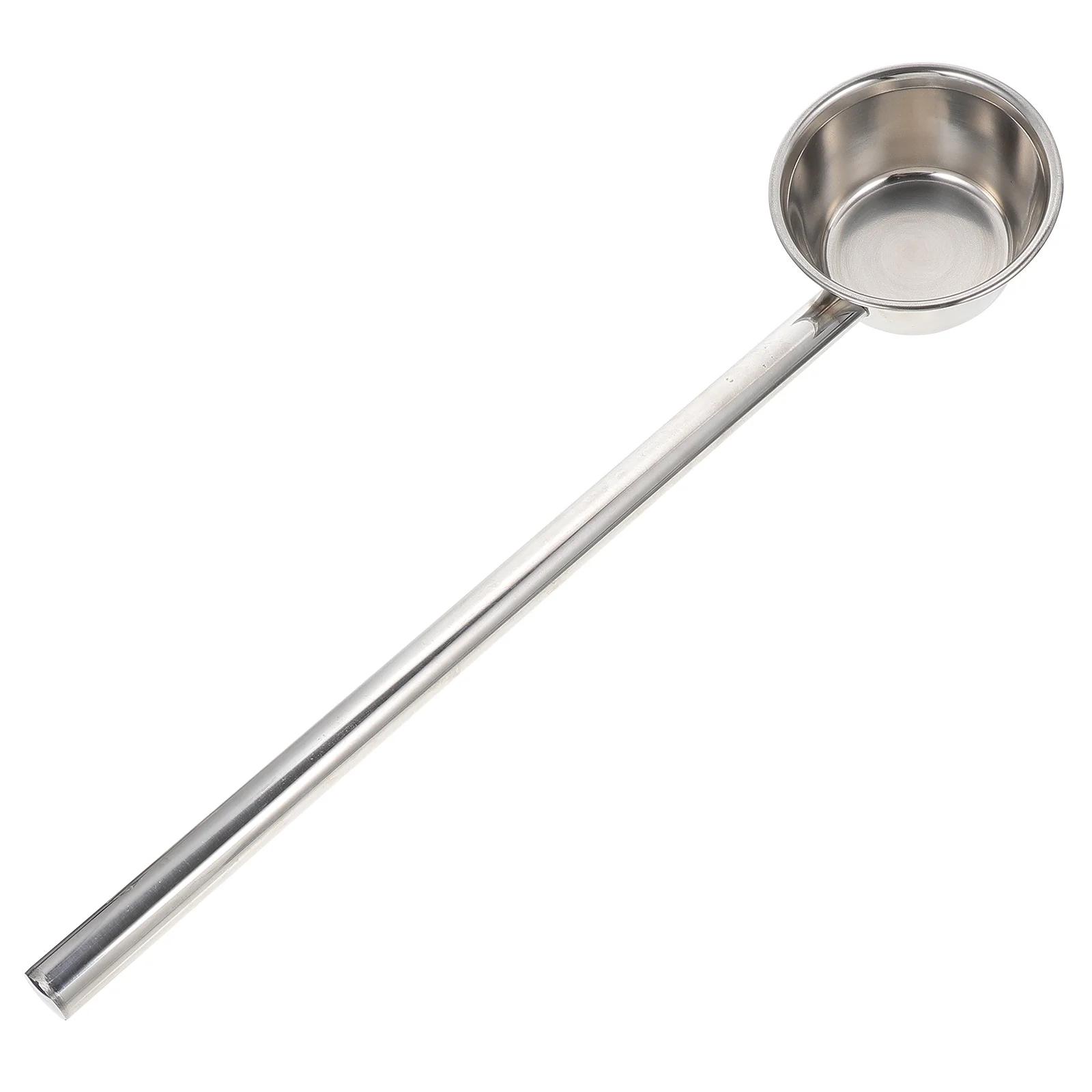 

Ladle Water Spoon Scoop Dipper Kitchen Bathladles Soup Stainless Steel Spoons Handle Cup Bathroom Washing Serving Hair Large