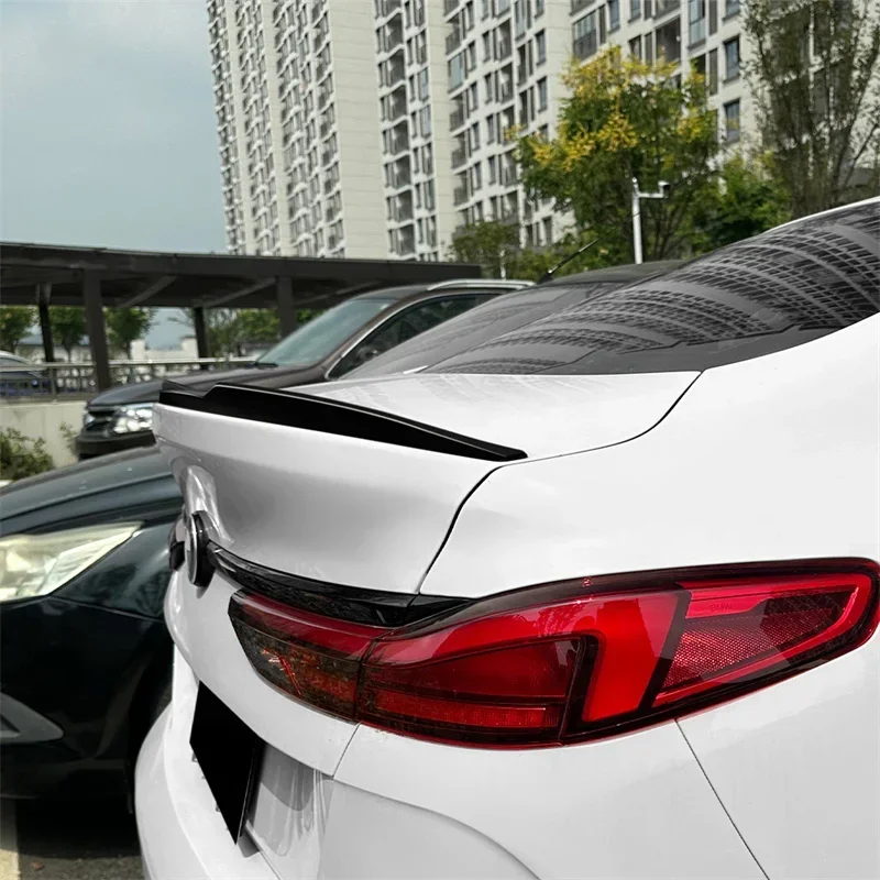 Фото MP автомобильный задний спойлер, хвостовые крылья для BMW 2 серии F44 Gran Coupe 2020 + верхние плавники, спойлер, внешняя модификация №5