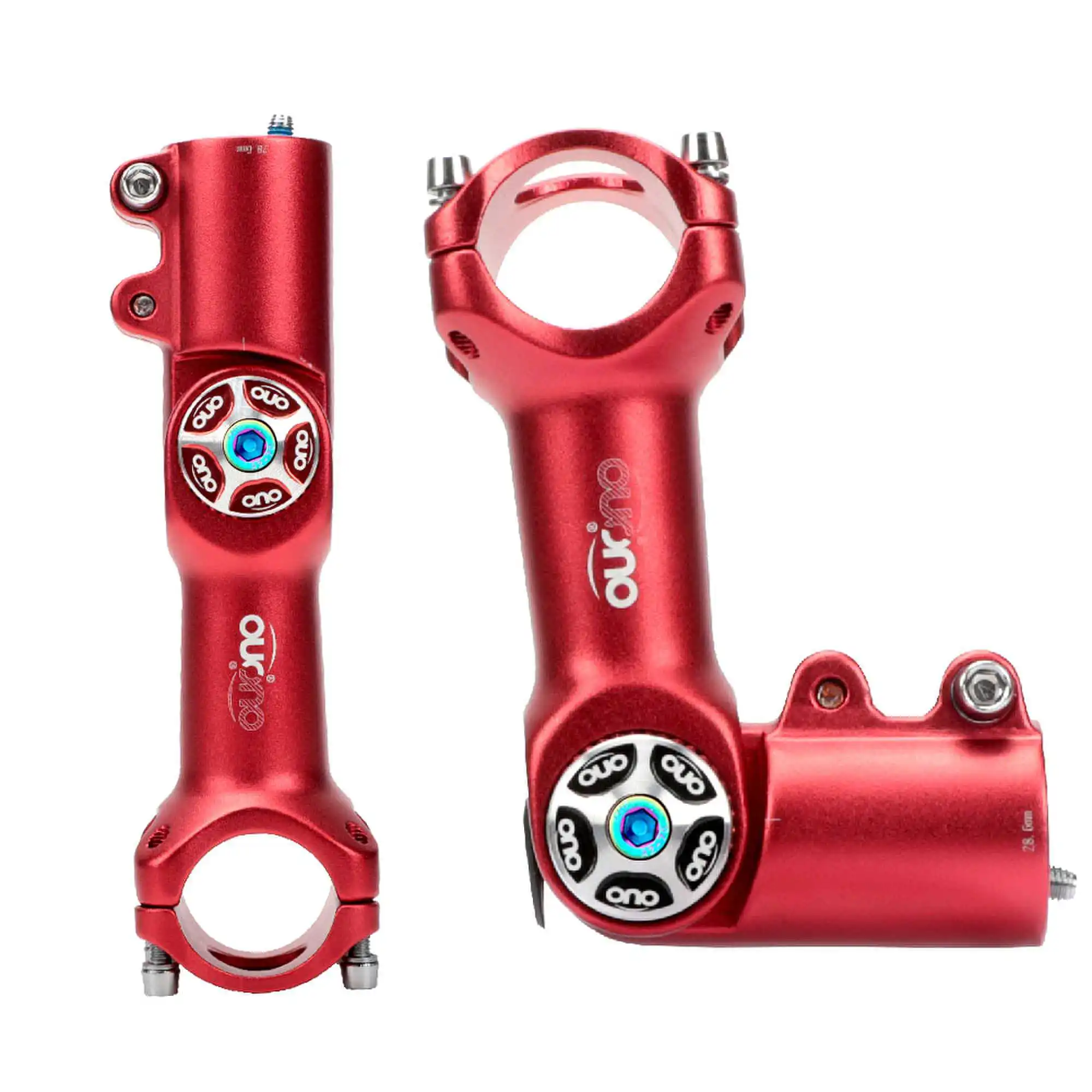 

Регулируемый велосипедный вынос OUO, вынос руля горного велосипеда 31,8 мм, удлинитель руля велосипеда, регулируемый вынос 90-180 градусов, 93 мм, м...