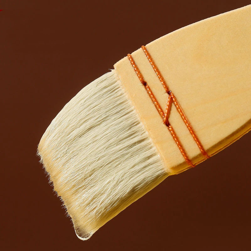 Шерстяной волос кисть для рисования акварелью ручка щетки бамбук Board Brush